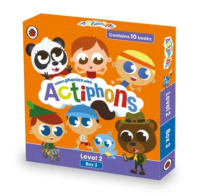 Actiphons Level 2 Box 3: Könyvek 19-28 - Tanulj fonikát és légy aktív az Actiphons-szal! - Actiphons Level 2 Box 3: Books 19-28 - Learn phonics and get active with Actiphons!