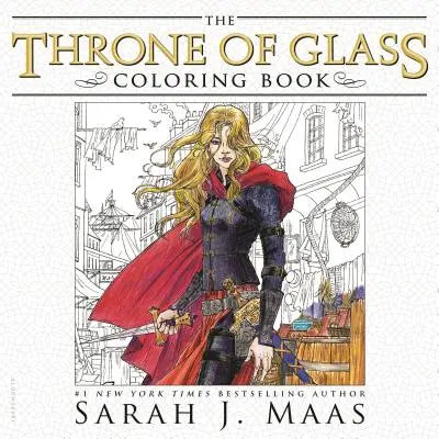 Az üveg trónja színezőkönyv - The Throne of Glass Coloring Book