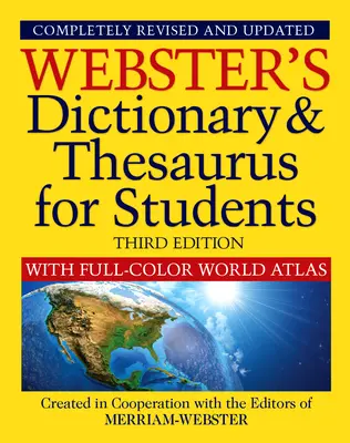 Webster's Dictionary & Thesaurus with Full Color World Atlas, harmadik kiadás - Webster's Dictionary & Thesaurus with Full Color World Atlas, Third Edition