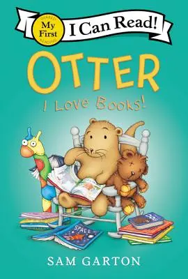 Vidra: Szeretem a könyveket! - Otter: I Love Books!