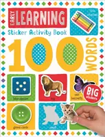 100 korai tanulás szavak matrica tevékenység - 100 Early Learning Words Sticker Activity