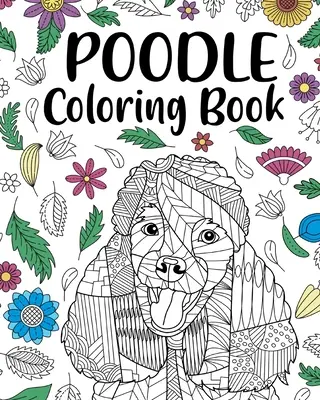 uszkár színező könyv - Poodle Coloring Book