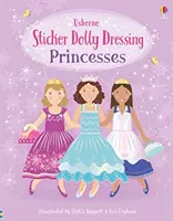 matrica Dolly öltöztetős hercegnők - Sticker Dolly Dressing Princesses