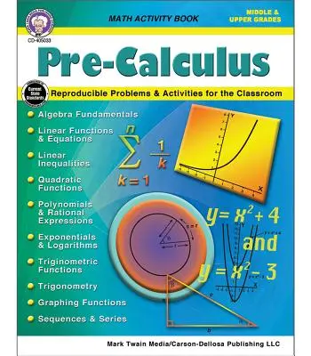 Pre-Calculus munkafüzet - Pre-Calculus Workbook