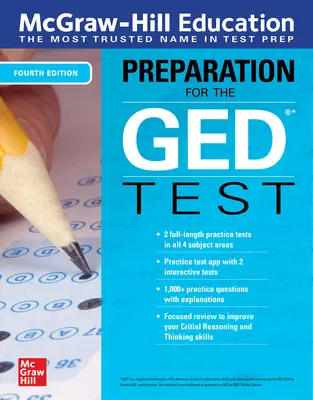 McGraw-Hill Education Preparation for the GED Test, negyedik kiadás - McGraw-Hill Education Preparation for the GED Test, Fourth Edition