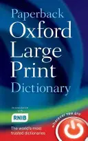 Zsebkönyv Oxford Large Print Dictionary - Paperback Oxford Large Print Dictionary