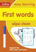 Első szavak: Törölgetős Tevékenységi Könyv - First Words: Wipe-Clean Activity Book