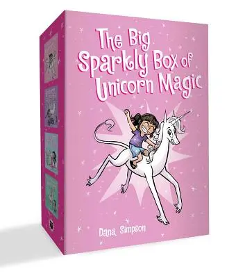 The Big Sparkly Box of Unicorn Magic: Phoebe and Her Unicorn Box Set 1-4. kötet - The Big Sparkly Box of Unicorn Magic: Phoebe and Her Unicorn Box Set Volume 1-4