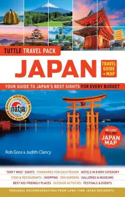 Japán útikönyv és térkép Tuttle Travel Pack: Japán legjobb látnivalóinak útikönyve minden pénztárcának (kihúzható Japántérképpel együtt) - Japan Travel Guide & Map Tuttle Travel Pack: Your Guide to Japan's Best Sights for Every Budget (Includes Pull-Out Japan Map)