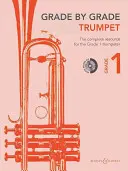 Fokozatonként - trombita (1. osztály): Előadások és kíséretek CD-ivel - Grade by Grade - Trumpet (Grade 1): With CDs of Performances and Accompaniments