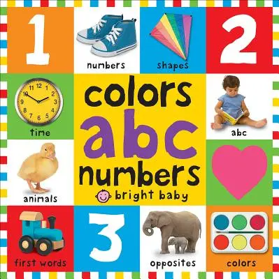 Big Board Books Színek, Abc, számok, számok - Big Board Books Colors, Abc, Numbers