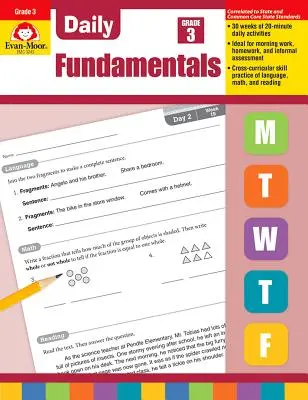 Napi alapok, 3. osztály - Daily Fundamentals, Grade 3