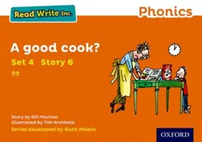 Read Write Inc. Phonics: Orange Set 4 Storybook 6 A Good Cook?