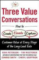 A három értékes beszélgetés: Hogyan teremtsünk, emeljük és szerezzük meg az ügyfélértéket a hosszú távú értékesítés minden szakaszában? - The Three Value Conversations: How to Create, Elevate, and Capture Customer Value at Every Stage of the Long-Lead Sale