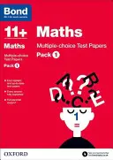Bond 11+: Matematika: Feleletválasztós tesztlapok - 1. csomag - Bond 11+: Maths: Multiple-choice Test Papers - Pack 1