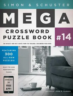 Simon & Schuster Mega keresztrejtvényfejtő könyv #14 - Simon & Schuster Mega Crossword Puzzle Book #14