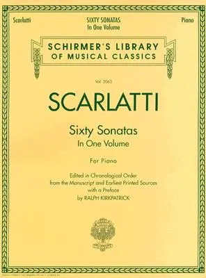 60 szonáta, 1. és 2. könyv: Schirmer Klasszikusok Könyvtára 2063. kötet - 60 Sonatas, Books 1 and 2: Schirmer Library of Classics Volume 2063