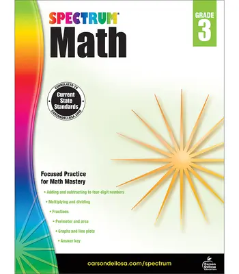 Spectrum Math Workbook, 3. osztály - Spectrum Math Workbook, Grade 3