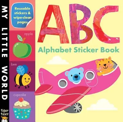 ABC ábécé matricás könyv - ABC Alphabet Sticker Book