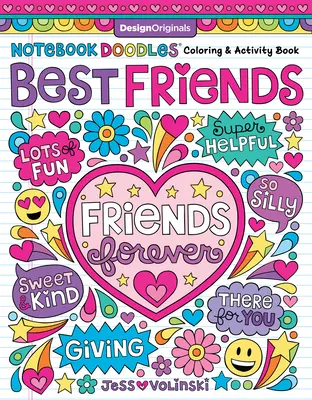 Notebook Doodles Best Friends: Coloring & Activity Book