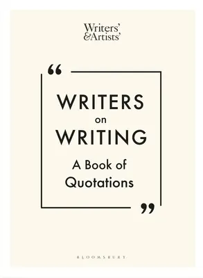 Írók az írásról: A Book of Quotations - Writers on Writing: A Book of Quotations