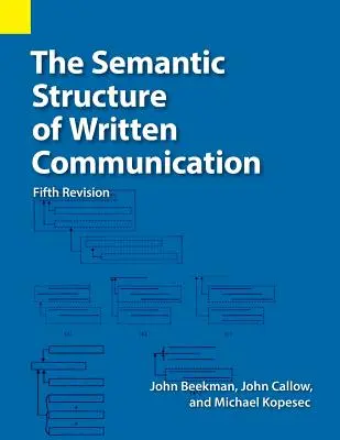 Az írásbeli kommunikáció szemantikai szerkezete - The Semantic Structure of Written Communication