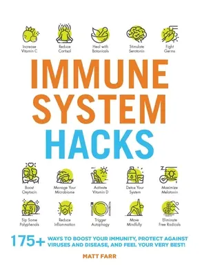 Immunrendszer Hacks: 175+ módszer, amivel erősítheted az immunitásodat, védekezhetsz a vírusok és betegségek ellen, és a lehető legjobban érezheted magad! - Immune System Hacks: 175+ Ways to Boost Your Immunity, Protect Against Viruses and Disease, and Feel Your Very Best!