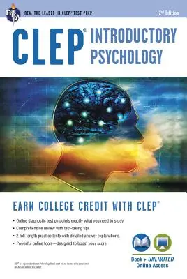 Clep(r) Bevezető pszichológia könyv + Online - Clep(r) Introductory Psychology Book + Online