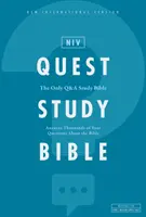 Niv, Quest Study Bible, Hardcover, Comfort Print: The Only Q and A Study Bible