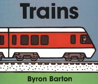 Vonatok Táblás könyv - Trains Board Book