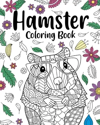 Hamster színező könyv - Hamster Coloring Book