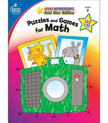 Rejtvények és játékok matematikához, 2. osztály: Gold Star Edition - Puzzles and Games for Math, Grade 2: Gold Star Edition