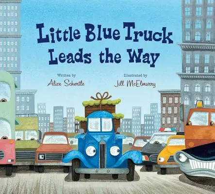 Little Blue Truck Leads the Way (Lap Board Book)