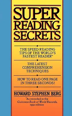 Tajemství super čtení - Super Reading Secrets