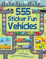 555 matricás szórakoztató jármű - 555 Sticker Fun Vehicles