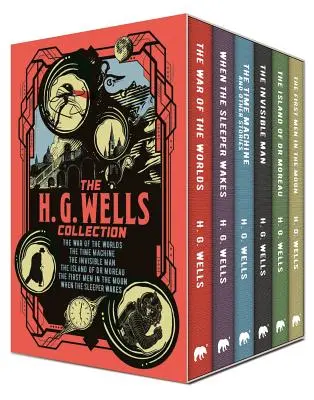 A H. G. Wells-gyűjtemény: Deluxe 6 kötetes dobozos kiadás - The H. G. Wells Collection: Deluxe 6-Volume Box Set Edition