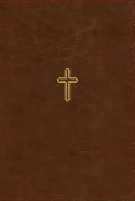 Nasb, Thinline Bible, Large Print, Leathersoft, Brown, Red Letter Edition, 1995 Text, Comfort Print