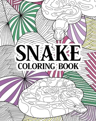 Kígyó színező könyv - Snake Coloring Book