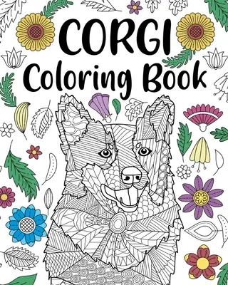 Corgi színező könyv - Corgi Coloring Book