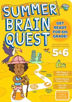 Nyári agykutatás: Az 5. és 6. osztály között - Summer Brain Quest: Between Grades 5 & 6