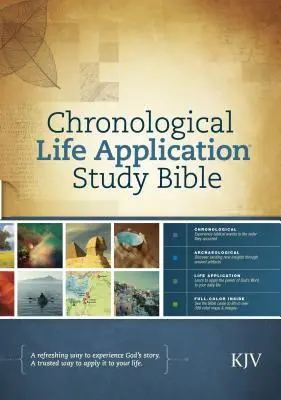 Kronológiai Életalkalmazási Tanulmányi Biblia-KJV - Chronological Life Application Study Bible-KJV