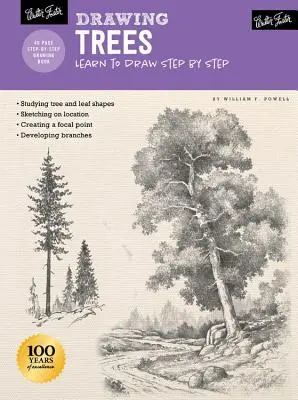 Rajzolás: Powell: Fák: Tanulj meg rajzolni lépésről lépésre - Drawing: Trees with William F. Powell: Learn to Draw Step by Step