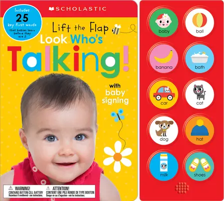 Look Who's Talking!: Scholastic Early Learners (Hangoskönyv) - Look Who's Talking!: Scholastic Early Learners (Sound Book)