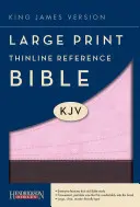 Nagyméretű nyomtatott vékonyvonalú referencia Biblia-KJV - Large Print Thinline Reference Bible-KJV