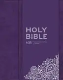 NIV Thinline lila lágytónusú, vékonyvonalas Biblia csattal - NIV Thinline Purple Soft-Tone Bible with Clasp