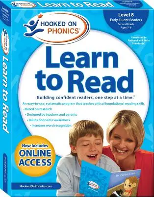 Hooked on Phonics Learn to Read - Level 8: Early Fluent Readers (második osztály - 7-8 évesek) - Hooked on Phonics Learn to Read - Level 8: Early Fluent Readers (Second Grade - Ages 7-8)