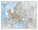 National Geographic: (30,5 X 23,75 hüvelyk) - National Geographic: Europe Classic Wall Map (30.5 X 23.75 Inches)