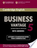 Cambridge English Business 5 Vantage Student's Book with Answers (Cambridge English Business 5 Vantage tanulói könyv válaszokkal) - Cambridge English Business 5 Vantage Student's Book with Answers