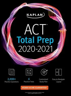 ACT Total Prep 2020-2021 - 6 gyakorló teszt + bevált stratégiák + Online + videó - ACT Total Prep 2020-2021 - 6 Practice Tests + Proven Strategies + Online + Video