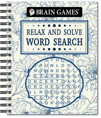 Agyjátékok - Lazíts és oldj meg: Szókeresés (Toile) - Brain Games - Relax and Solve: Word Search (Toile)